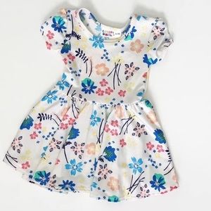 NWT Dot Dot Smile 6/12 Month Cap Dress
